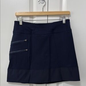 Athleta Tee Time Navy Blue Women's Skort, Size Small, S, SM, EUC